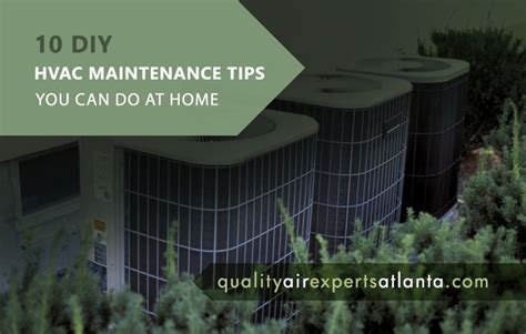 10 Diy Hvac Maintenance Tips You Can Do At Home