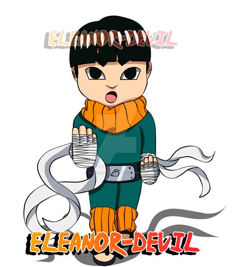 Naruto Next Gen Chibi Metal Lee By Eleanor Devil On Deviantart