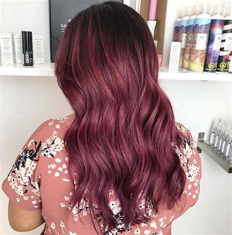 43 Burgundy Hair Color Ideas And Styles For 2019 Page 3 Of 4 Stayglam