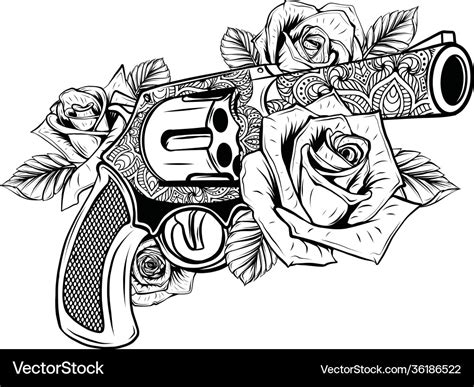 share 79 revolver tattoo flash vn