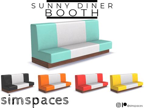 The Sims Resource Sunny Diner Booth