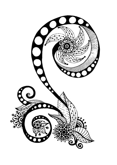 Zen And Anti Stress Coloring Pages For Adults Coloring Zen