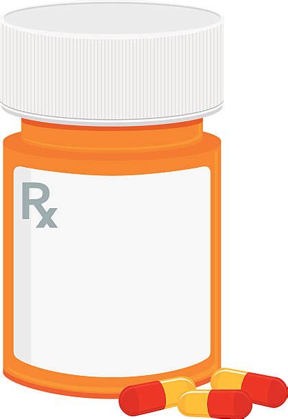 Prescription Bottle Label Clip Art