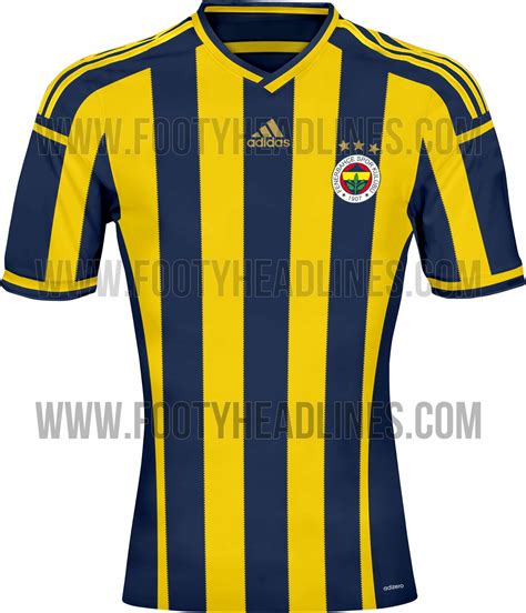 Formların logolarından markalarına kadar tüm. STSL 14/15 Sezonu Fenerbahçe Çubuklu Forması Sızdı