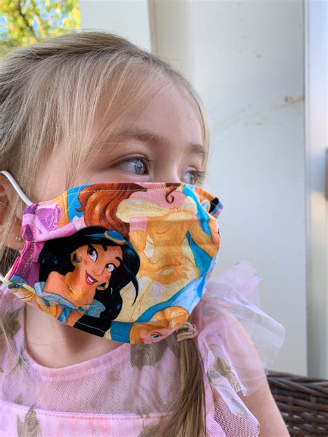 Disney Face Mask 1 Disney Princess Face Mask For Kids Walyou