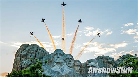 Blue Angels Over Mount Rushmore Salute To America 2020 In 2020 America Independence Day