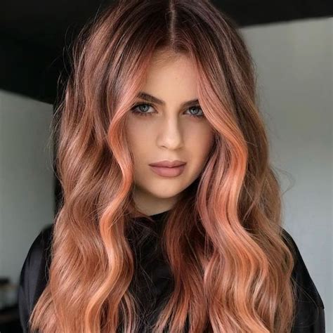 Light Brown Hair With Strawberry Blonde Highlights