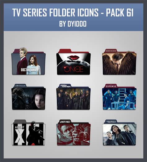 Tv Series Folder Icons Pack 61 By Dyiddo On Deviantart