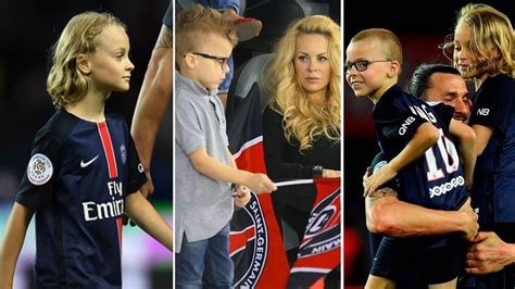 My wife does not allow me to have pictures of myself. Zlatan Ibrahimovic's Wife & Kids 2018 | Cute & Funny ...