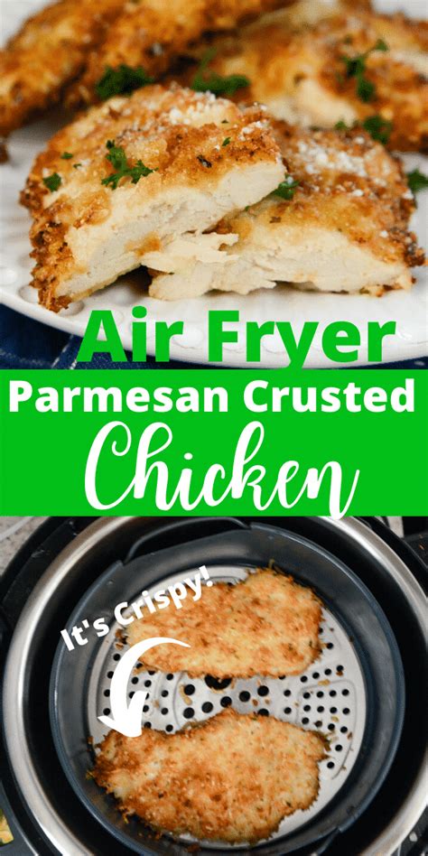 Air Fryer Parmesan Crusted Chicken Bon appetit Photography ...