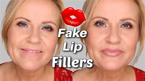 How To Fake Lip Fillers Fake Big Lips With Makeup Youtube