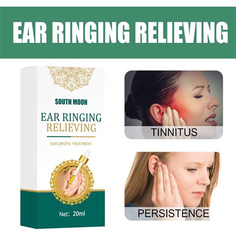 South Moon 20ml Ear Ringing Relieving Ear Drops Tinnitus Deafness Ear