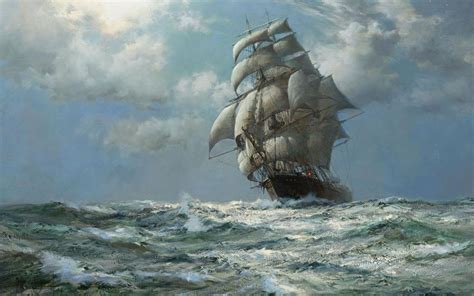 Old Wooden Ships Paintings Album On Imgur Ship Paintings Sailing