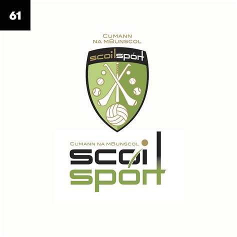 Scoil Sport Gaa Logo Logo Design Portfolio Design Creative