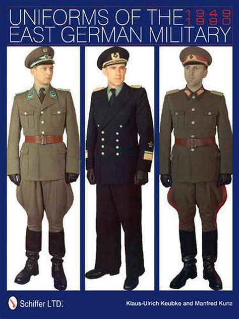 uniforms of the east german military by klaus ulrich keubke hardcover 9780764343568 buy