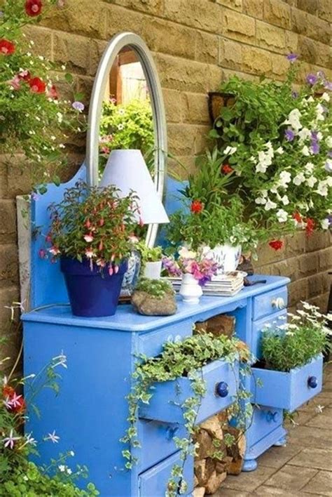 67 Upcycled Furniture Planter Ideas Unique Balcony And Garden