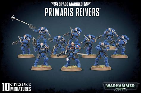 Space Marines Primaris Reivers Darkhammeruk