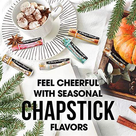 Chapstick Winter And Fall Flavored Lip Balm Tubes Seasonal Pack Lip