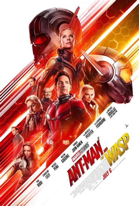 It's a genuinely cool and stylish looking take on the throw all the cast in front of some shit. New Poster For Marvel's Ant-Man and The Wasp - blackfilm ...