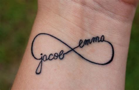 Great for gift bags and wedding favors. 60 Infinity Tattoo Designs and Ideas with Meaning updated ...