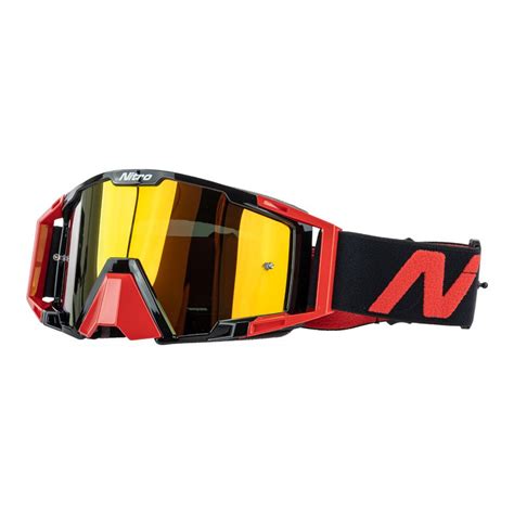 Nv 100 Goggles Redblack Nitro Helmets Australia