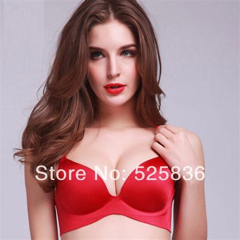 Deep V Neck Sexy Young Girl Seamless Type Adjustable Underwear Small