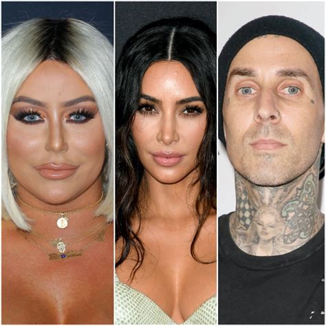 Aubrey Odays Claims About Kim K And Travis Barker Hooking Up Resurface Amid Affair Rumors
