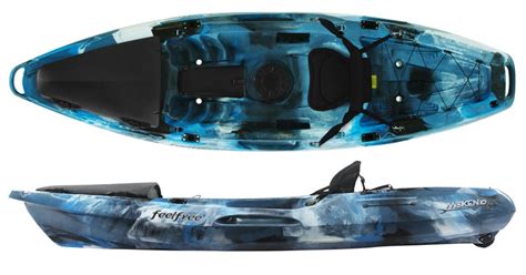 Whether it's speed and efficiency you seek or simply looking for the ultimate in comfort and stability, feelfree offers a full range of kayaks engineered for any fishing adventure. Feelfree Moken 10 - Super Stable Fishing Sit On Top Kayak