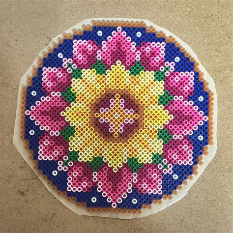 Flower Perler Beads Perler Beads Designs Hama Beads Patterns