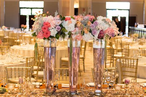 Long Table Centerpiece In San Jose Ca Bees Flowers