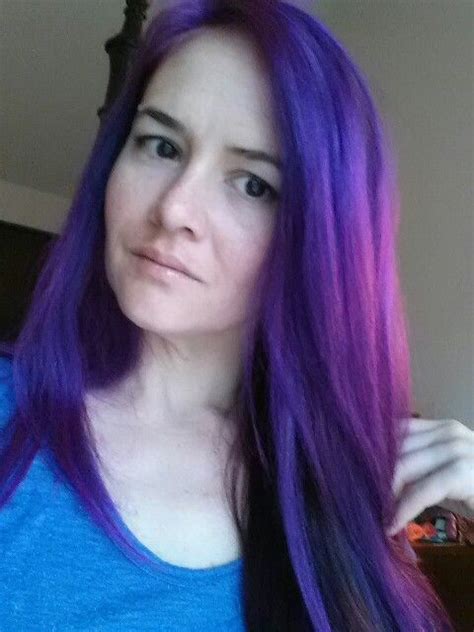 I Did It Purple Hair With Splat Hair Dye Splat Hair Dye Purple Hair