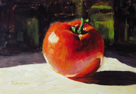 Art By Keith Johnson New Painting Tomato