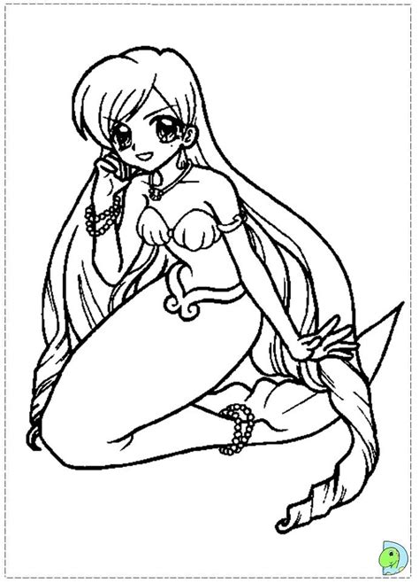 Mermaid Melody Coloring Page Mermaid Coloring Pages