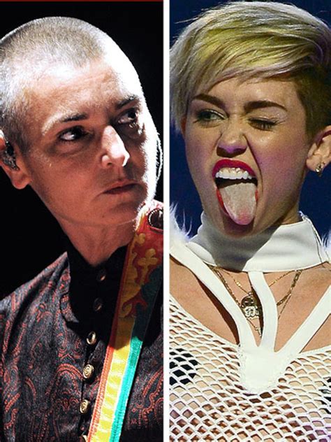 Sinead OConnor To Miley Cyrus Its Not Cool To Lick Sledgehammers
