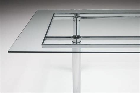Afra And Tobia Scarpa Glass And Chrome Dining Table 1970 S Italian Design Classics At 1stdibs