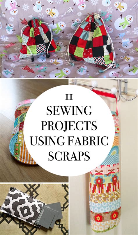 11 Sewing Projects Using Fabric Scraps