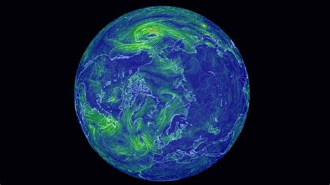 Bbc Earth This Map Will Show You The Windiest Place On Earth Right Now
