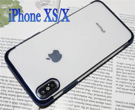 Yahoo オークション iPhoneX iPhoneXs用 最新TPUクリアソフトケース
