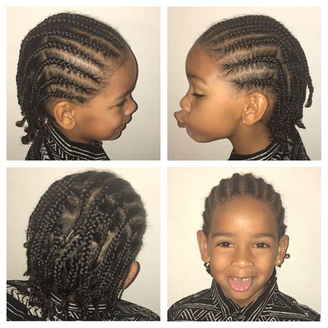 Black Kids Hairstyles Boys Braids Pic Spatula