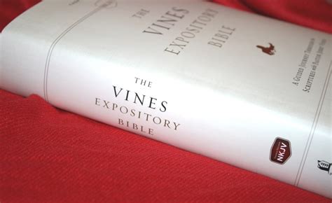 The Vines Expository Bible 30 Bible Buying Guide