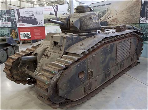 Char B 1 Bis Renault French Ww2 Heavy Tank Bovington Tank Museum