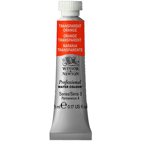 Winsor And Newton Professional Watercolor 5ml Transparent Orange
