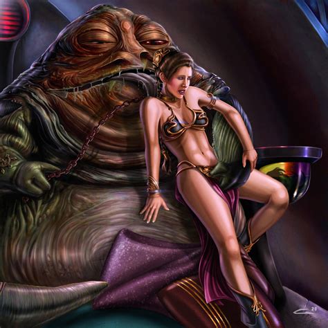 Jabba And Leia 01 By Kinggrapadura Hentai Foundry