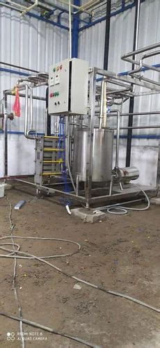 Stainless Steel Milk Pasteurizer Dairy Processing Plant Capacity 2000