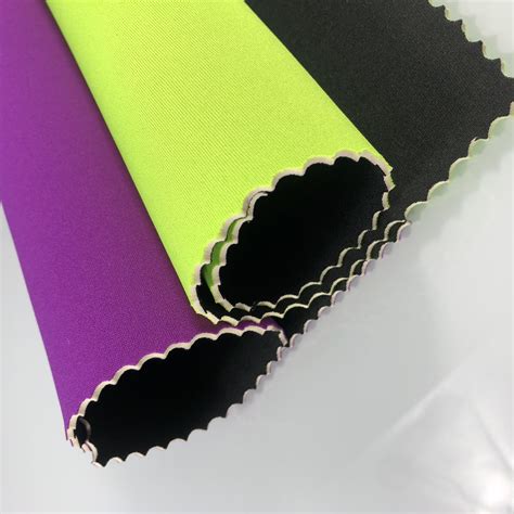 3mm cr soft neoprene rubber sheet cloth textured neoprene sheet