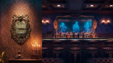 Disney Opening Haunted Mansion Bar In 2024 Photos Video