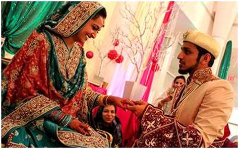 Women and men typically sit separately at the. Muslim Wedding Rituals And Customs, Islamic Marriage ...