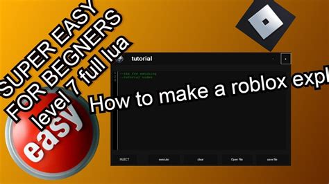 How To Make A Roblox Exploit Part 1 Making The Ui 2021 Youtube