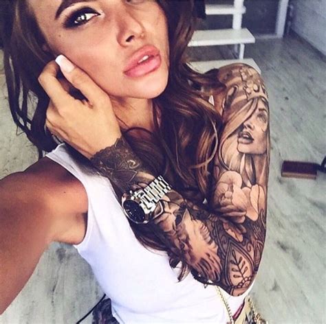 Sleeve Ink Girls With Sleeve Tattoos Tattoos Sleeve Tattoos