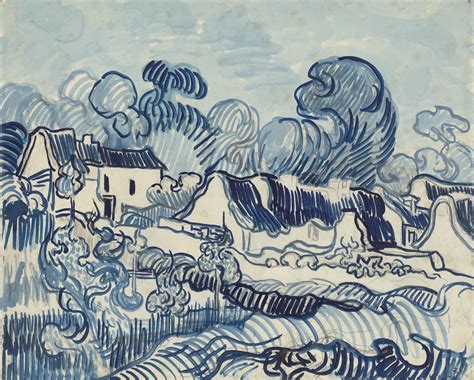 Landscape With Houses Vincent Van Gogh May 1890 In 2019 Van Gogh